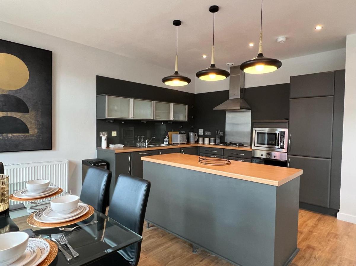 Stunning Apartment At Glasgow Hydro & Secc - Glasg Dış mekan fotoğraf